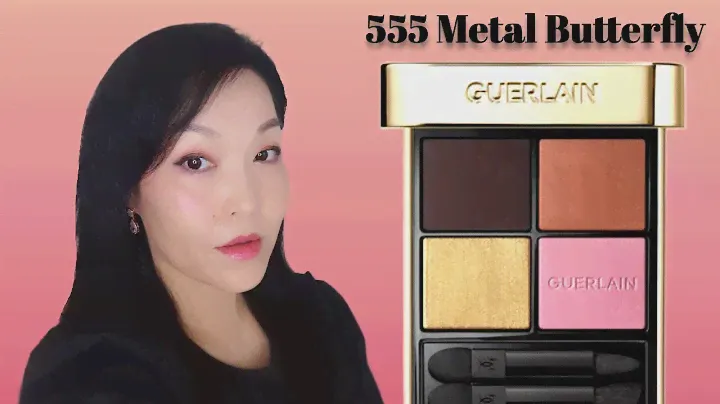 Guerlain Ombres G Eyeshadow Quad ✨Metal Butterfly (555)✨Makeup Look