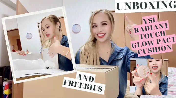UNBOXING YSL TOUCHE ECLAT GLOW-PACT CUSHION FOUNDATION(RADIANT TOUCH GLOW PACT )WITH THE FREEBIES
