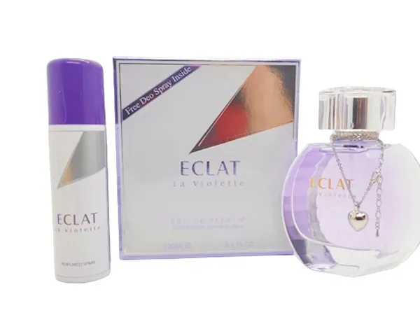 Парфюмерная вода Fragrance World ECLAT La Violette, с дезодорантом 100 мл