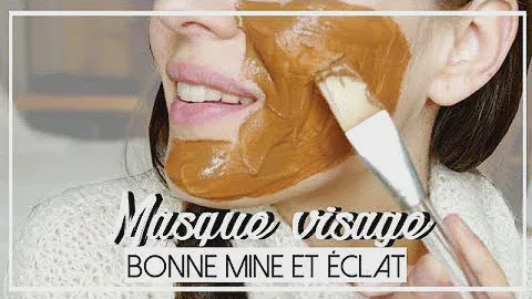 MASQUE VISAGE BONNE MINE ET ÉCLAT | DIY