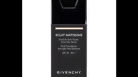 Givenchy Eclat Matissime Fluid Foundation and Givenchy Mister Mat Primer Review