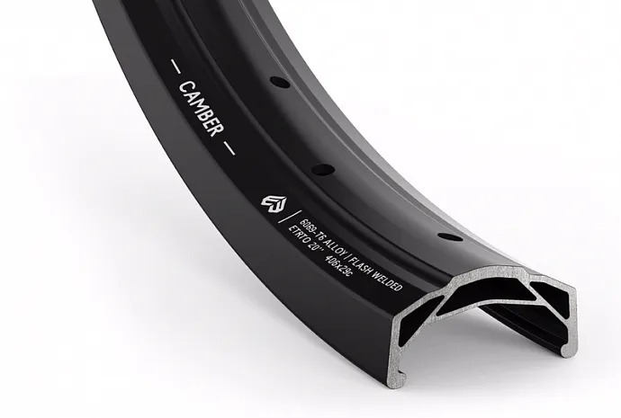 Обод 20 ECLAT Camber Sleeved (36H) Черный