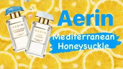 Парфюмерия. Духи Aerin “ Mediterranean Honeysuckle “ . Летние ароматы. Цитрусы.