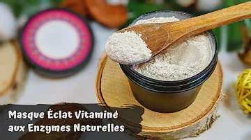 Masque Éclat Vitaminé aux Enzymes Naturelles