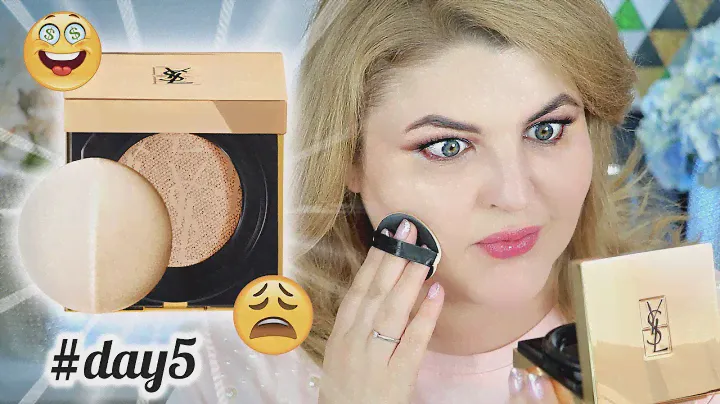 НЕДЕЛЯ ТЕСТ-ДРАЙВОВ: НОВЫЙ КУШН YSL Touche Eclat Le Cushion / #day5