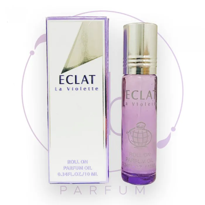Масляные роликовые духи ECLAT LA VIOLETTE (Эклат Ля Виолет) by Fragrance World, 10 ml-0