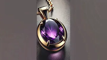 💜 Une chaîne unique, un éclat de violet intense ! 💜