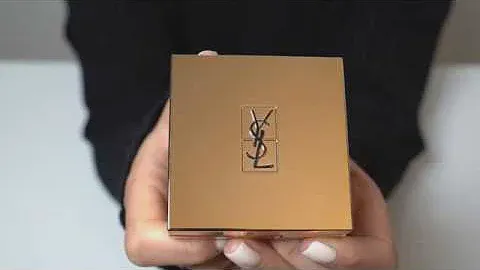 UNBOXING YSL TOUCHE ECLAT CUSHION FOUNDATION IN SHADE B40 SAND