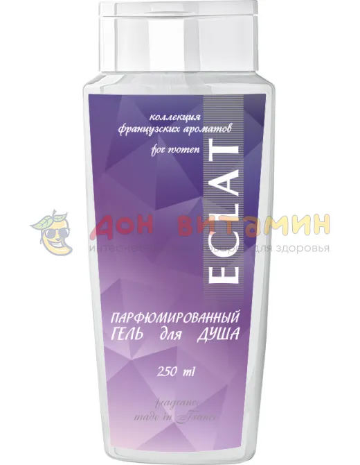 Гель для душа "Eclat" парфюмированный 250 мл.,-0