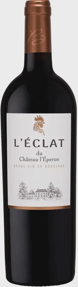 Вино "l'Eclat du Сhateau l'Eperon", Bordeaux Superieur AOC, 2018