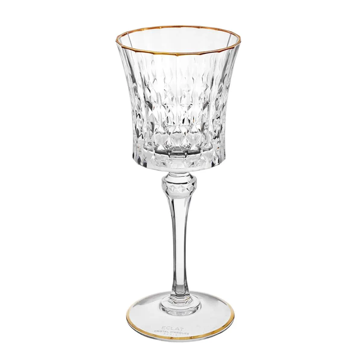 Набор бокалов 190мл.6шт.Lady Diamond Eclat голд Cristal dArques