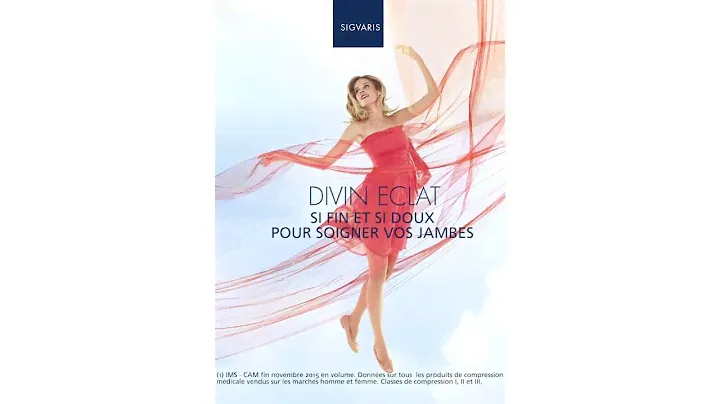 Compression ultra-transparente Sigvaris DIVIN ECLAT