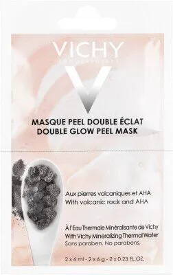 Vichy Masque Peel Double Eclat Маска-пилинг для лица "Двойное сияние", 2х6 мл.-0