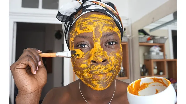 ✦MASQUE ÉCLAT DU VISAGE AU CURCUMA✦