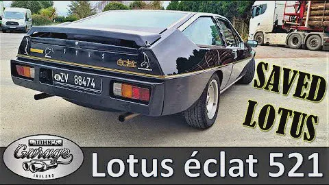 The BLACK ECLAT : The Car that nearly KILLED LOTUS