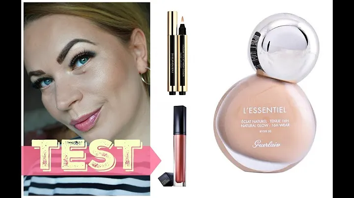 GUERLAIN L'Essentiel Foundation,YSL Touche Éclat High Cover,Estee Lauder Sculpting Gloss💛ғoĸυѕowana