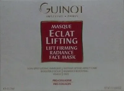guinot masque Eclat Lifting Lift Firming Radiance Face Mask 4 x(19 ml / 0.64 oz)