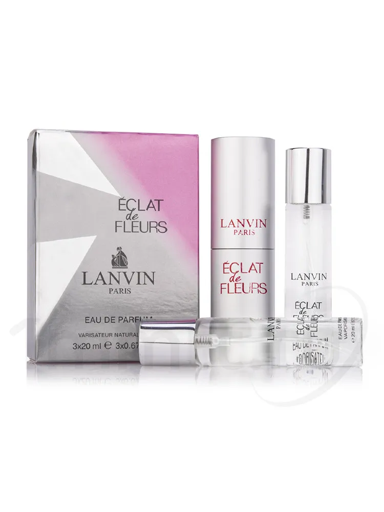 Набор mini 3х20 ml Ланвин Lanvin «Eclat De Fleurs»-0