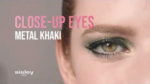 SISLEY PARIS / Metal Khaki Eye Look Tutorial
