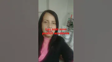 Les soin avec produit académie