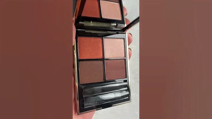 NEW Guerlain Fall '23 Ombres G Eyeshadow Quad - 910 Undressed Brown