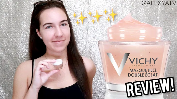 Vichy Double Glow Peel Mask Review | Face Mask With Volcanic Rock And AHA